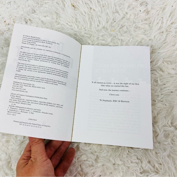 DADS PREGNANT TOO advice for expectant mothers & father by Harlen Cohan book - Picture 6 of 7